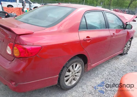 2010 Toyota Corolla S from USA, damaged, VIN 2T1BU4EE7AC256832